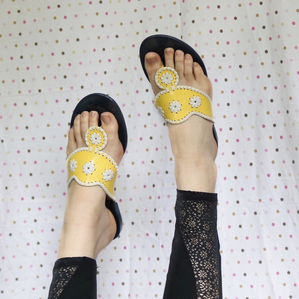 Jack Rogers jelly sandals size 8